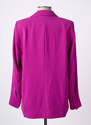 Veste casual epaulette rose EVA KAYAN femme