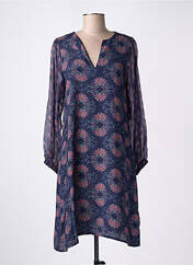 Robe mi-longue bleu LA FEE MARABOUTEE pour femme seconde vue