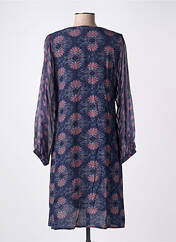 Robe mi-longue bleu LA FEE MARABOUTEE pour femme seconde vue