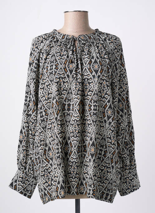 Blouse noir LA FEE MARABOUTEE pour femme