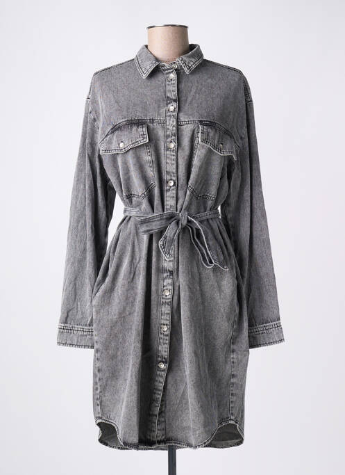 Robe mi-longue gris GARCIA pour femme