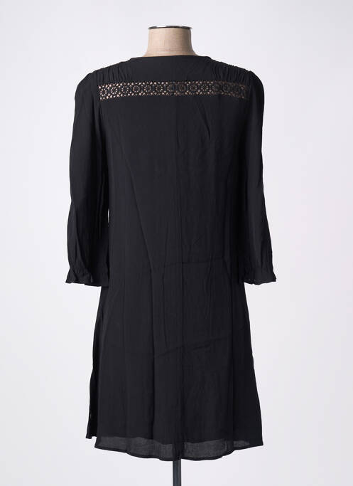 Robe mi-longue noir FREEMAN T.PORTER pour femme