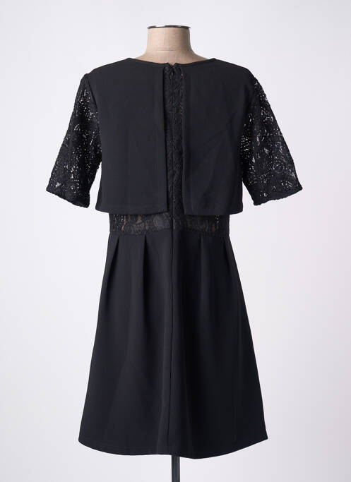 Robe mi-longue noir FREEMAN T.PORTER pour femme
