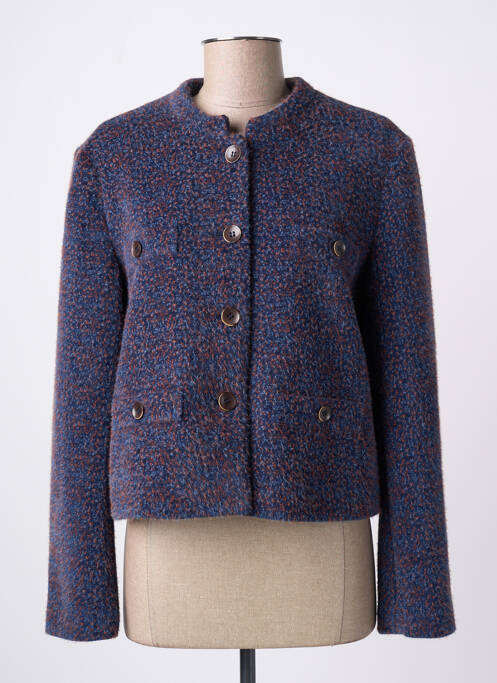 Veste chic bleu SURKANA pour femme