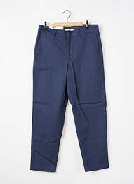 Pantalon chino fermeture zippée sous rabat avec crochet taille normale bleu LEVIS homme