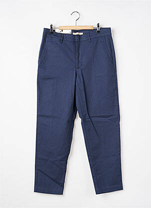 Pantalon chino fermeture zippée sous rabat avec crochet taille normale bleu LEVIS homme