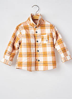 Chemise manches longues manches longues jaune MAYORAL garçon