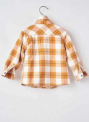 Chemise manches longues manches longues jaune MAYORAL garçon
