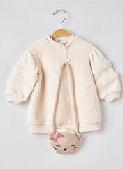 Robe mi-longue beige MAYORAL pour fille seconde vue