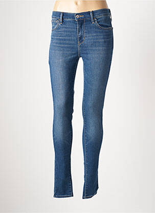 Jeans coupe slim stretch taille normale bleu LEVI'S femme