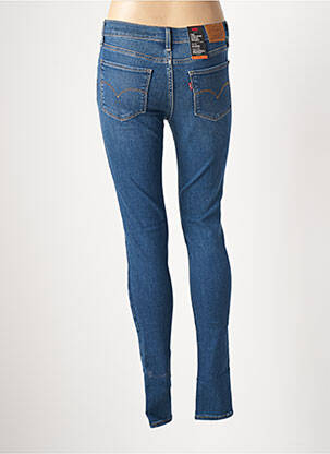 Jeans coupe slim stretch taille normale bleu LEVI'S femme