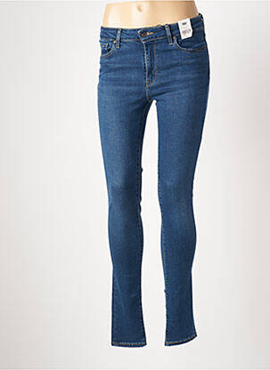 Jeans coupe slim stretch taille normale bleu LEVI'S femme