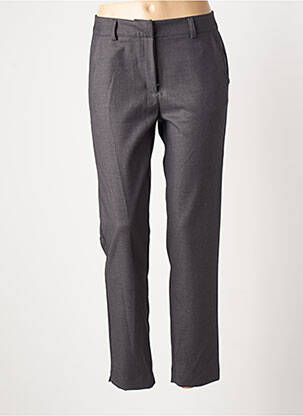 Pantalon droit stretch taille normale marron LA FEE MARABOUTEE femme
