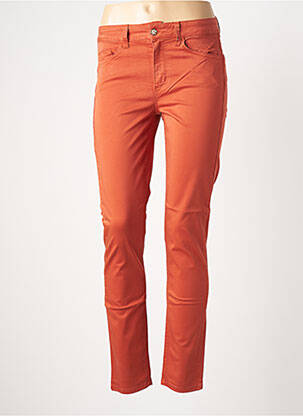 Pantalon slim taille basse taille basse orange LUI JO femme