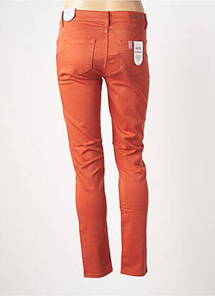 Pantalon slim taille basse taille basse orange LUI JO femme