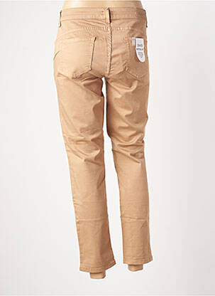 Pantalon slim taille basse taille basse beige LUI JO femme