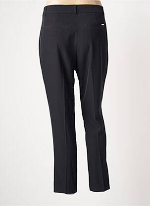 Pantalon chino fermeture zippée sous rabat boutonné taille normale noir LUI JO femme