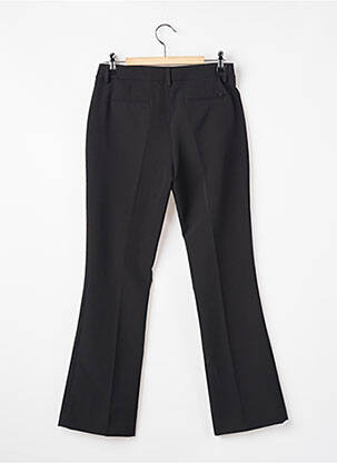 Pantalon 7/8 fermeture zippée sous rabat boutonné taille normale noir LIU JO femme