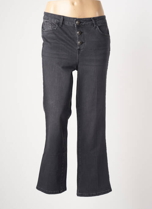 Jeans coupe droite noir LUI JO pour femme