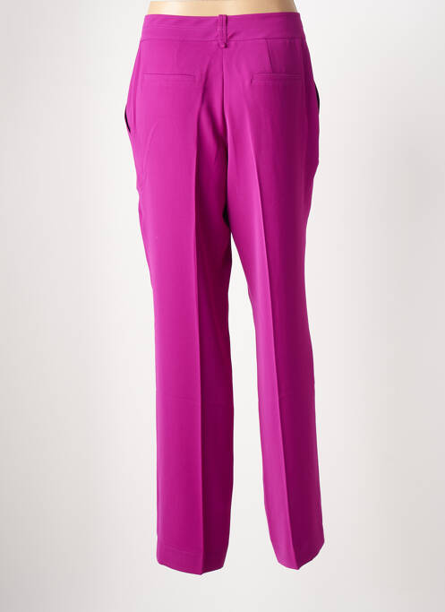 Pantalon droit violet EVA KAYAN femme