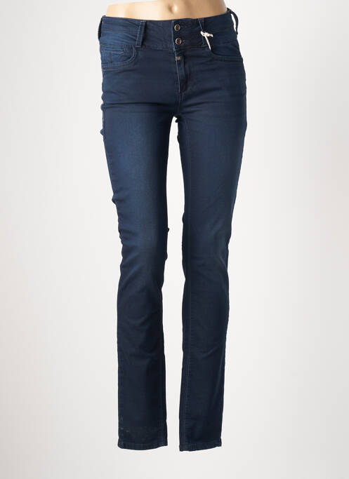 Pantalon slim bleu TIMEZONE pour femme