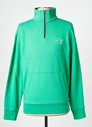 Sweat-shirt tissage jersey manches longues vert LEVI'S homme