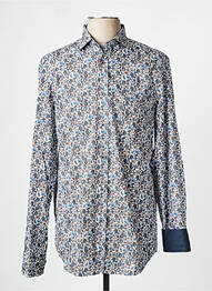 Chemise manches longues poches bleu FELLOWS UNITED homme