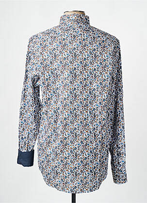 Chemise manches longues poches bleu FELLOWS UNITED homme