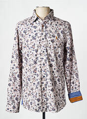 Chemise manches longues gris MCS pour homme seconde vue