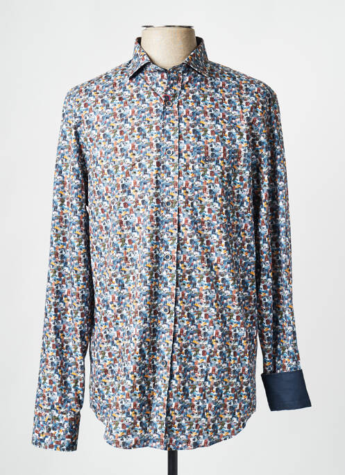 Chemise manches longues bleu FELLOWS UNITED pour homme