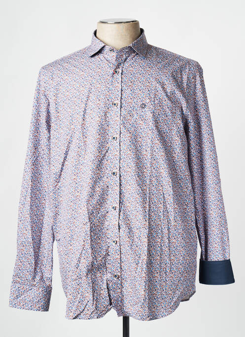 Chemise manches longues bleu FELLOWS UNITED pour homme