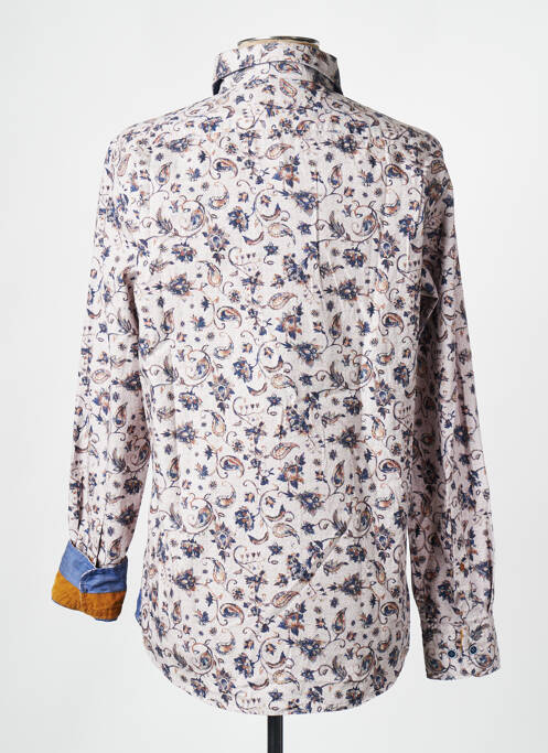 Chemise manches longues gris MCS pour homme