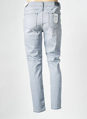 Jeans coupe slim stretch taille normale gris LIU JO femme