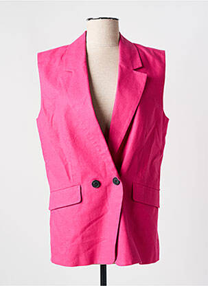 Blazer poches rose IKKS femme