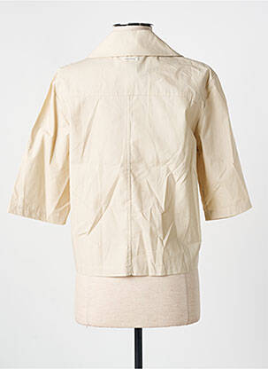 Chemisier manches courtes manches courtes beige HUMILITY femme