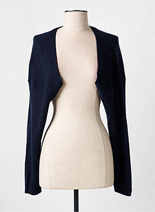 Boléro manches longues bleu RODIER femme