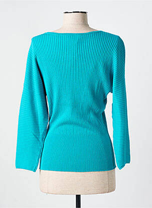 Pull stretch manches 3/4 bleu RODIER femme