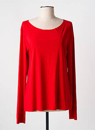Top/caraco tissage jersey rouge WOLFORD femme