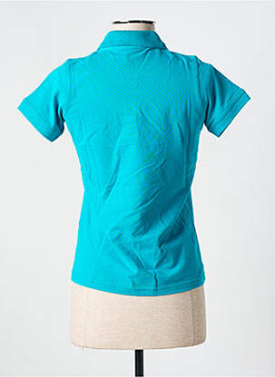 Polo stretch manches courtes bleu clair TORRENTE femme