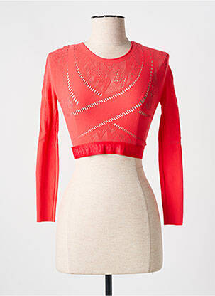 Top/caraco tissage jersey orange WOLFORD femme