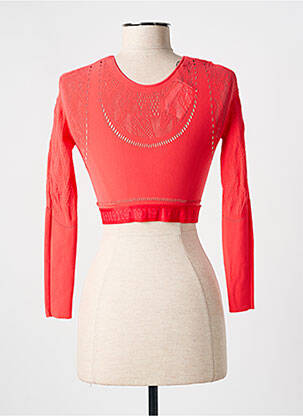 Top/caraco tissage jersey orange WOLFORD femme