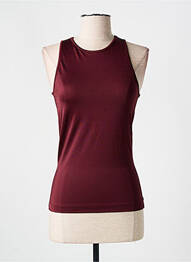 Top/caraco tissage satiné rouge WOLFORD femme