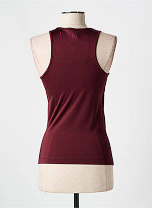 Top/caraco tissage satiné rouge WOLFORD femme