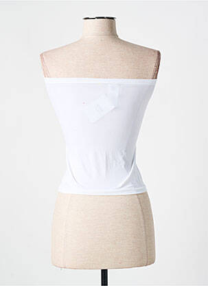 Top/caraco tissage jersey blanc WOLFORD femme