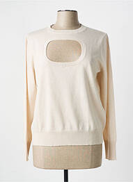 Pull stretch manches longues beige RODIER femme