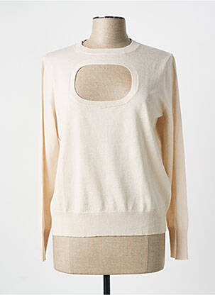 Pull stretch manches longues beige RODIER femme