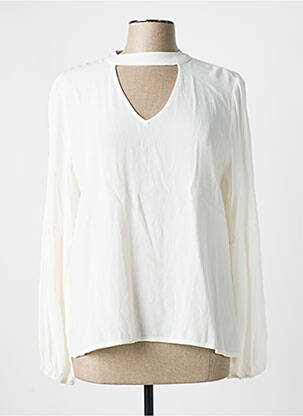 Blouse fermeture boutonnée au dos manches longues beige BURTON femme