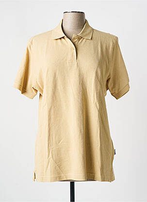 Polo stretch manches courtes beige SLAZENGER femme