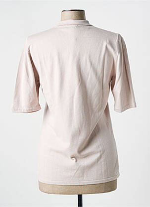 Pull coupe cintrée manches courtes gris MONTAGUT femme