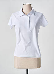 Polo blanc SLAZENGER pour femme seconde vue